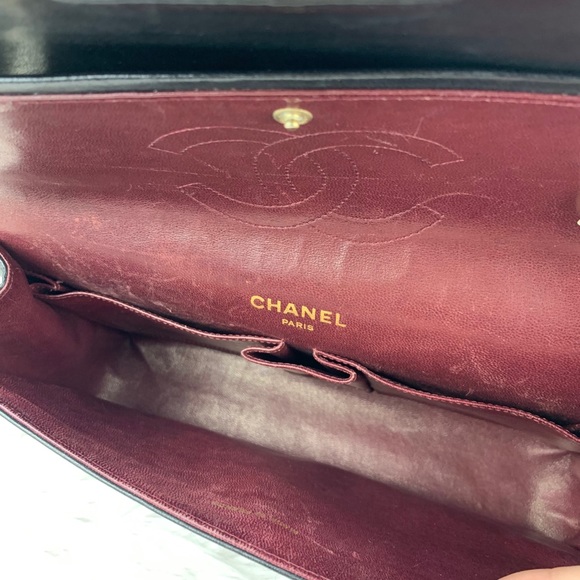 🛑SOLD🛑Chanel vintage double flap CF medium - Picture 11 of 16